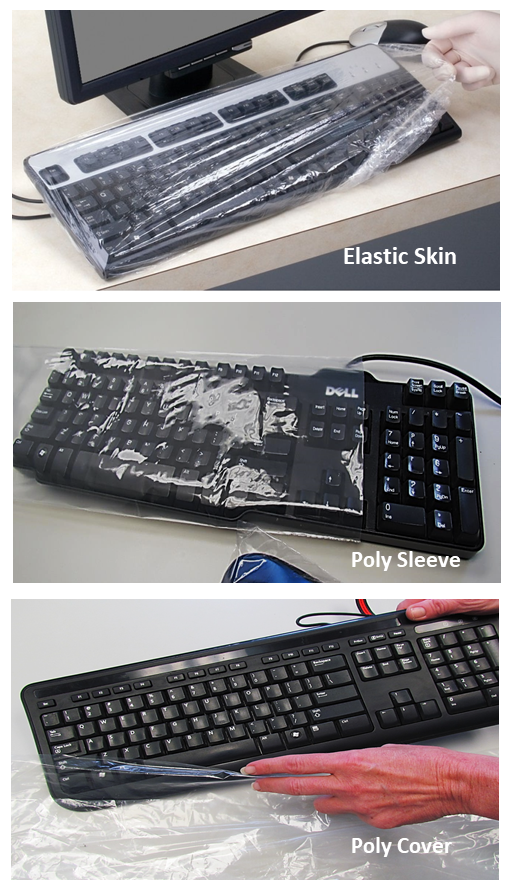 Disposable Protective Keyboard Covers, Sleeves and Skins